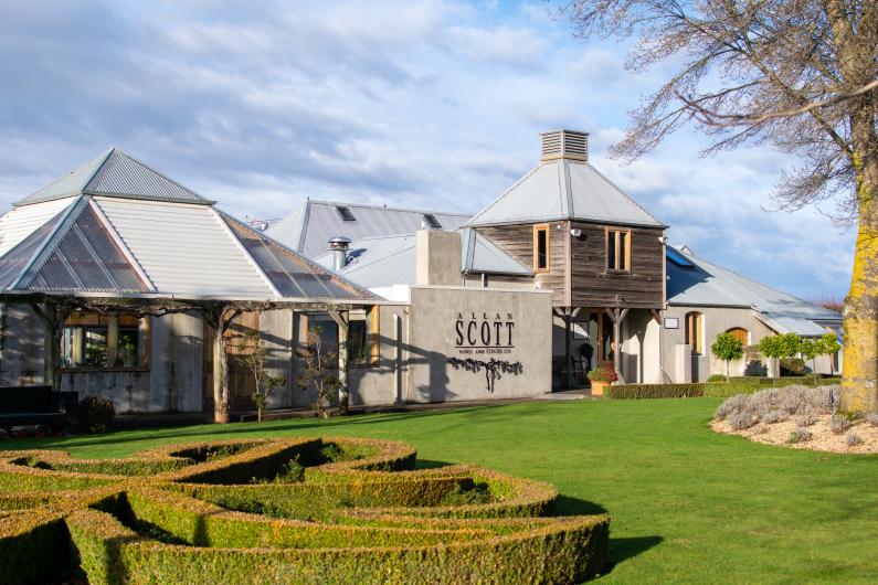 Allan Scott Winery view